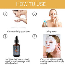 Load image into Gallery viewer, Vitamin C Serum Face Essence Cream for Moisturizing Firming,Anti-Aging,Anti-Oxidation Repairing Damaged Skin Daily Care