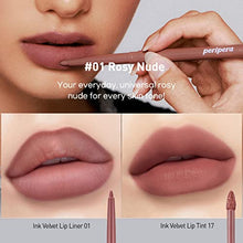 Load image into Gallery viewer, Peripera Ink the Velvet Lip Tint | High Pigment Color, Longwear, Weightless, Not Animal Tested, Gluten-Free, Paraben-Free | 0.14 fl oz (Kit, #1 Liner Kit)