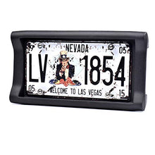 Load image into Gallery viewer, AR-PRO Ultimate License Plate Bumper Guard Screws Included - 2.3" Thick Rubber License Plate Mount Protects Bumper from Scratches and Dents - Universal Fit for Cars, Trucks, SUVs, and Vans