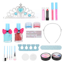 Load image into Gallery viewer, Children's make-up toys, children's make-up, washable, non-toxic, gentle and safe, rich and interesting girl make-up set birthday gift