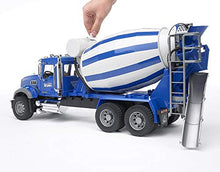 Load image into Gallery viewer, Bruder 02814 Mack Granite Cement Mixer Truck