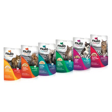 Load image into Gallery viewer, Nulo Freestyle Cat & Kitten Wet Cat Food Pouch, Premium All Natural Grain-Free Soft Cat Food Topper with Amino Acids for Heart Health and High Animal-Based Protein