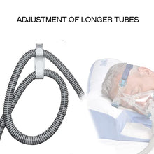 Load image into Gallery viewer, CPAP Hose Hanger with Anti-Skid Function,CPAP Hose Organizer and Headband Hook Combined into one. Provide Stable and Tangle Free CPAP Pipeline System to Make You Sleep Better
