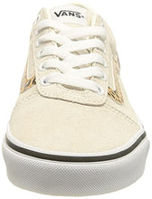 Load image into Gallery viewer, Vans Women's Low-Top Trainers Sneaker, Cheetah Stripe Marshmallow White, 8.5