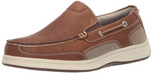 Load image into Gallery viewer, Dockers Men's Tiller Boat Shoe, Dark Tan, 10 M US