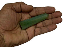 Load image into Gallery viewer, WholesaleGemShop Healing Crystal Wands | 2" Green Aventurine Crystal| 6 Faceted Reiki Chakra Meditation Therapy