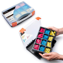 Load image into Gallery viewer, Wirefy 180 PCS Heat Shrink Butt Connectors Kit - Marine Grade Butt Connectors - Wire Butt Splice Connectors - Electrical Waterproof Heat Shrink Butts - 22-10 AWG