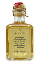 Load image into Gallery viewer, Sanniti Aged Artisanal White Balsamic Vinegar, 8.45 oz (250 ml)