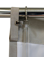 Load image into Gallery viewer, Versailles Home Fashions HF02-0 Acrylic Drapery Wand Pair, 34", Clearfrost