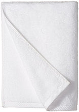 Load image into Gallery viewer, Amazon Basics Quick-Dry Bath Towels - 100% Cotton, 2-Pack, White