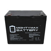 Load image into Gallery viewer, Mighty Max Battery 12V 75AH Battery Replacement for Interstate HD24-DP Brand Product