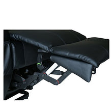 Load image into Gallery viewer, Deluxe Wall Hugger Power Lift Heated Vibrating Massage Recliner Chair with Wheels/Control (Black)