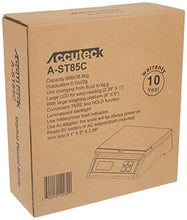 Load image into Gallery viewer, Accuteck Heavy Duty Postal Shipping Scale with Extra Large Display, Batteries and AC Adapter (A-ST85C),Black