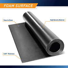 Load image into Gallery viewer, Marcy Fitness Equipment Mat and Floor Protector for Treadmills, Exercise Bikes, and Accessories Mat-366 (78" x 36" x 0.25" Thickness)