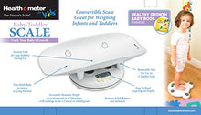 Load image into Gallery viewer, Health o Meter Grow with Me 2 in 1 Baby to Toddler Scale with Growth Chart Book
