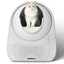 Load image into Gallery viewer, Catlink Self-Cleaning Cat Litter Box, One-Click Scoop, Double Odor Removal, Extra Large Automatic Cat Litter Box, Scoop-Free Covered Cat Robot Litter Box for Cat (Version Young)