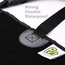 Load image into Gallery viewer, Pet Magasin Durable Black Pet Car Seat Cover Waterproof & Scratch Proof & Nonslip Backing & Hammock Style & Heavy Duty Back Seat Protector for Cars Trucks & SUVs