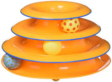 Load image into Gallery viewer, Petstages Tower of Tracks Cat Toy – 3 Levels of Interactive Play – Circle Track with Moving Balls Satisfies Kitty’s Hunting, Chasing & Exercising Needs