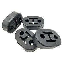Load image into Gallery viewer, Universal Heavy Duty Rubber, Exhaust Tail Pipe Mount Bushing, High Density Bracket Hanger, Insulator Material, Small Part Handles Great Jobs, Not-Easy-Dry-Rot (Pack of 4, 75 mm/2.8 IN)