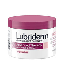 Load image into Gallery viewer, Lubriderm Advanced Therapy Fragrance-Free Moisturizing Cream with Vitamin E and Pro-Vitamin B5, Intense Hydration for Extra Dry Skin, Non-Greasy Formula, 16 fl. oz