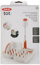 Load image into Gallery viewer, OXO Tot On-The-Go Drying Rack & Bottle Brush with Bristled CleanerNew Colors Available