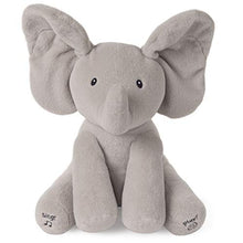 Load image into Gallery viewer, Baby GUND Animated Flappy the Elephant Stuffed Animal Plush, Gray, 12"