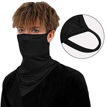 Load image into Gallery viewer, Face Mask Neck Gaiters,WXXM Adjustable Neck Gaiter Seamless Bandanas Face Mask, Neck Gaiter Scarf Earloop Lightweight Soft Quick-Dry Breathable Bandanas Face Cover for Festivals Raves Riding Outdoors