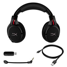 Load image into Gallery viewer, HyperX Cloud Flight - Wireless Gaming Headset, Long Lasting Battery up to 30 Hours, Detachable Noise Cancelling Microphone, Red LED Light, Comfortable Memory Foam, Works with PC, PS4 & PS5