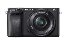 Load image into Gallery viewer, Sony Alpha a6400 Mirrorless Camera: Compact APS-C Interchangeable Lens Digital Camera with Real-Time Eye Auto Focus, 4K Video, Flip Screen & 16-50mm Lens - E Mount Compatible Cameras - ILCE-6400L/B