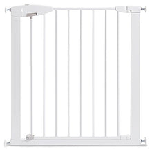 Load image into Gallery viewer, Munchkin Easy Close Pressure Mounted Baby Gate for Stairs, Hallways and Doors, Walk Through with Door, Metal, White