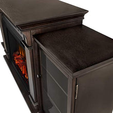 Load image into Gallery viewer, Real Flame Calie Electric Media Fireplace, Large, Dark Walnut