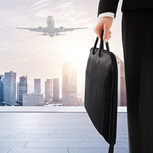 Load image into Gallery viewer, Men's Travel Clothing Bag, Essential Suit Bag for Air Travel, Gifts for Travelers Men (Black)