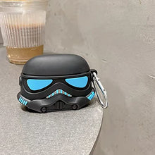 Load image into Gallery viewer, Compatible with Beats Studio Buds Protective Cover 3D Animation Children Girls Teenager Boys Protective Cover Soft Silicone Protective Cover New Cool Cartoon Protective Cover (Planet Black)