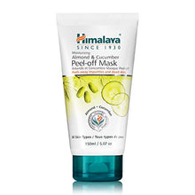 Load image into Gallery viewer, Himalaya Almond & Cucumber Peel Off Mask for Purifying & Deep Cleaning, to Hydrate & Rejuvenate Tired Skin, 5.07 oz