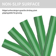 Load image into Gallery viewer, Pack of 25 Garden Stakes Sturdy Plant Sticks Plastic Coated Plant Stakes Support Metal Tomato Stakes for Cucumber, Strawberry, Beans, Trees (48 Inch)