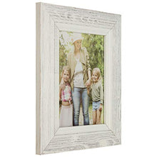 Load image into Gallery viewer, Gallery Perfect 17FW1938 Rustic Collage Gallery Wall Kit Picture Frame Set, Multi Size - 4" x 6", 5" x 7", White, 9 Piece