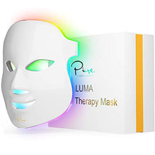 Load image into Gallery viewer, Luma LED Skin Therapy Mask - Home Skin Rejuvenation & Anti-Aging Light Therapy - 7 Color LED - Facial Skin Care - Skin Tightening - Wrinkles & Fine Lines - Boost Collagen - Inflammation Fighter