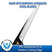Load image into Gallery viewer, Pet Magasin Pet Thinning Shears - Professional Thinning Scissors with Toothed Blade