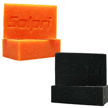 Load image into Gallery viewer, Solpri Shield Original and Exfoliating Charcoal Soap Bar Bundle