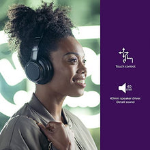 Load image into Gallery viewer, Philips H9505 Hybrid Active Noise Canceling (ANC) Over Ear Wireless Bluetooth Pro-Performance Headphones, Comfort Fit and 27 Hours of Playtime, Dual Device Connect, Alexa Built-in, TAH9505BK