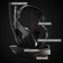 Load image into Gallery viewer, ASTRO Gaming A50 Wireless + Base Station for Xbox One & PC - Black/Gold