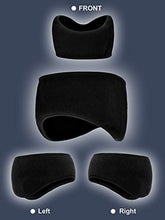 Load image into Gallery viewer, 6 Pieces Ear Warmer Headbands Winter Ear Muffs Headband Sports Full Cover Headbands for Outdoor Activities Sports Fitness (Black)