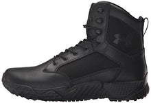 Load image into Gallery viewer, Under Armour Men's Stellar Tac Side Zip Military and Tactical Boot, Black (001)/Black, 11