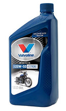 Load image into Gallery viewer, Valvoline 4-Stroke Motorcycle SAE 20W-50 Motor Oil 1 QT