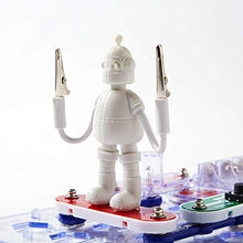 Load image into Gallery viewer, hand2mind Power Snap Circuits Electricity Science Kit for Kids 8-12, Kids Science Kit with Fact-Filled Guide, Create Snap Circuit Light and Coding for Kids, STEM Toys, 19 Science Experiments