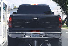 Load image into Gallery viewer, iJDMTOY 15-Inch Truck Trailer Tailgate Red LED ID Light Bar Compatible With Chevrolet Dodge Ford GMC Nissan Toyota etc, Functions as Tail Light, Brake Lamp & Turn Signal Lights, Dark Red Lens