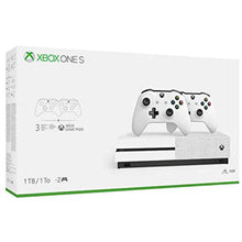 Load image into Gallery viewer, Xbox One S Two Controller Bundle (1TB) Includes Xbox One S, 2 Wireless Controllers, 1-Month Game Pass Trial, 14-day Xbox Live Gold Trial