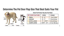 Load image into Gallery viewer, Fast Fit Pet Patio Door 80" Extra Large (White)