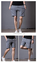 Load image into Gallery viewer, Sitmptol and Tall Teen Boys Cotton 8" Casual Lounge Fleece Shorts Pockets Jogger Athletic Gym Sweat Shorts Size 10 Dark Grey