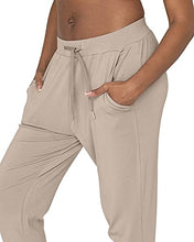 Load image into Gallery viewer, Kindred Bravely Bamboo Maternity & Postpartum Joggers | Maternity Lounge Pants for Women (Stone, XX-Large)